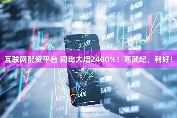 互联网配资平台 同比大增2400%！寒武纪，利好！